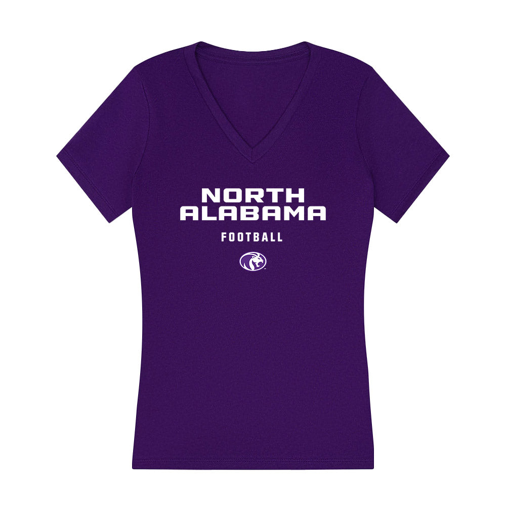 North Alabama - NCAA Football : Magnum Henderson - Women's V-Neck T-Shirt-0