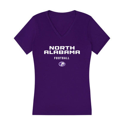 North Alabama - NCAA Football : Brandt Davis - Women's V-Neck T-Shirt-0