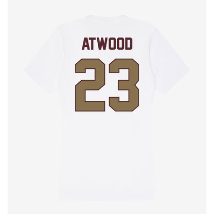 Texas State - NCAA Football : Amarion Atwood - Women's V-Neck T-Shirt-1