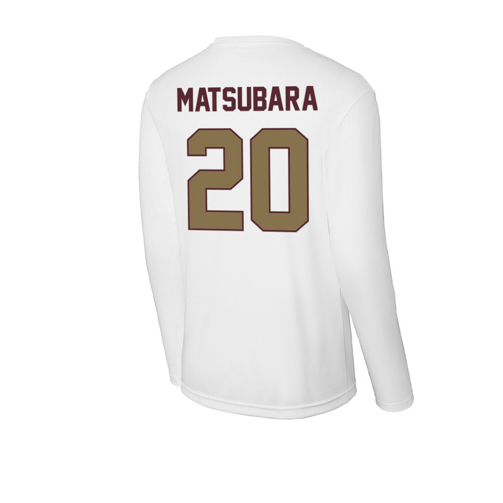 Texas State - NCAA Women's Soccer : Luna Matsubara - Activewear Long Sleeve T-Shirt-1