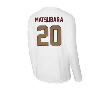 Texas State - NCAA Women's Soccer : Luna Matsubara - Activewear Long Sleeve T-Shirt-1