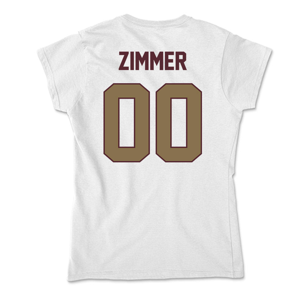 Texas State - NCAA Softball : Cadee Zimmer - Soft Style Women’s T-Shirt-1