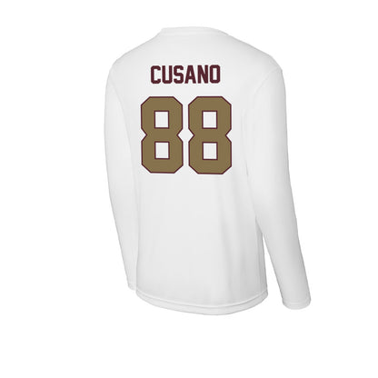 Texas State - NCAA Football : Tucker Cusano - Activewear Long Sleeve T-Shirt-1