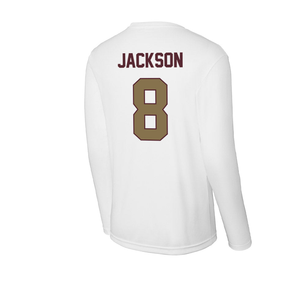 Texas State - NCAA Football : Brad Jackson - Activewear Long Sleeve T-Shirt-1