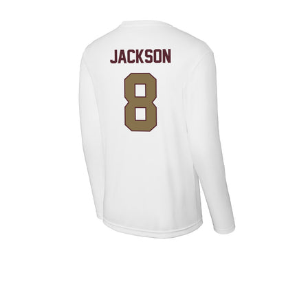 Texas State - NCAA Football : Brad Jackson - Activewear Long Sleeve T-Shirt-1