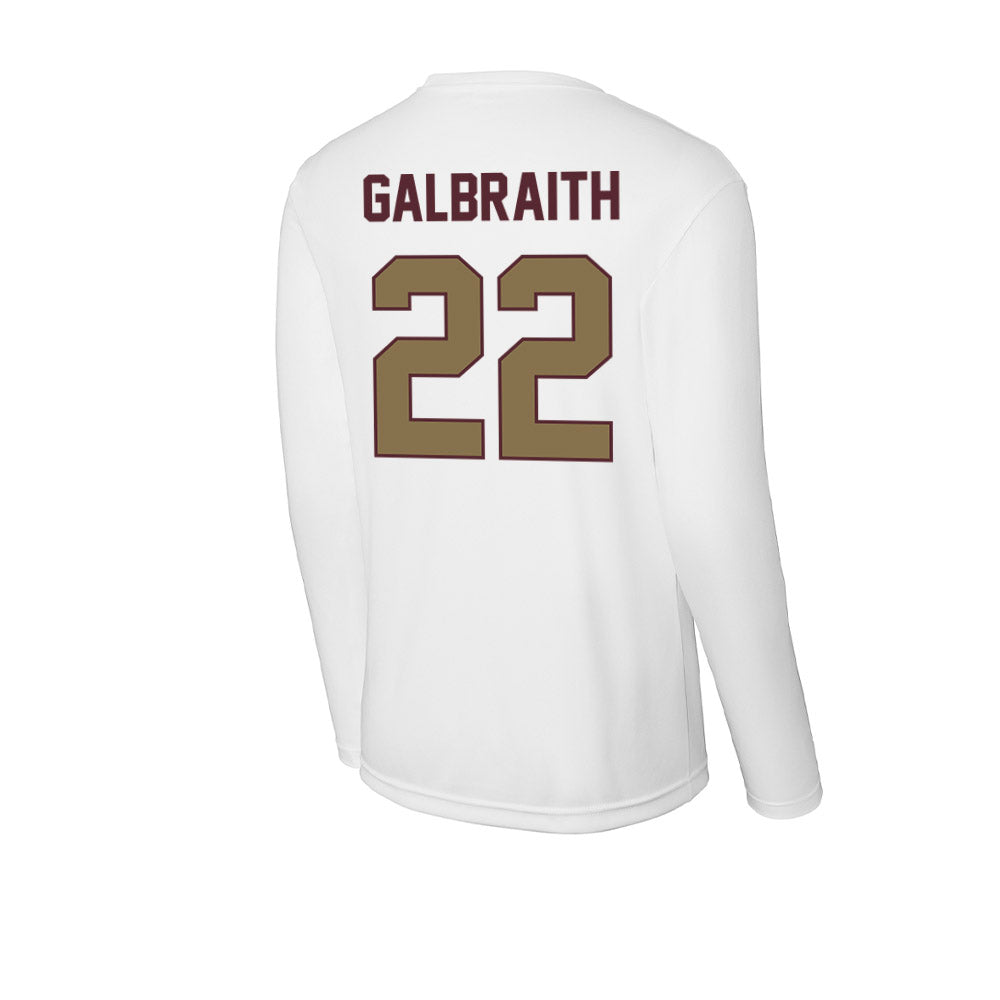 Texas State - NCAA Women's Basketball : Mia Galbraith - Activewear Long Sleeve T-Shirt-1