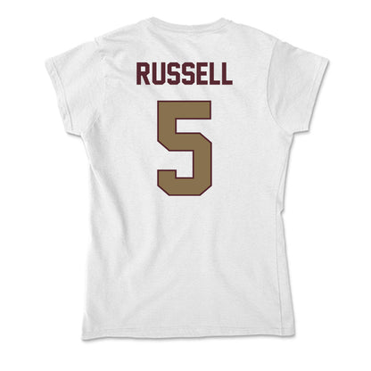 Texas State - NCAA Football : Donterry Russell - Soft Style Women’s T-Shirt-1