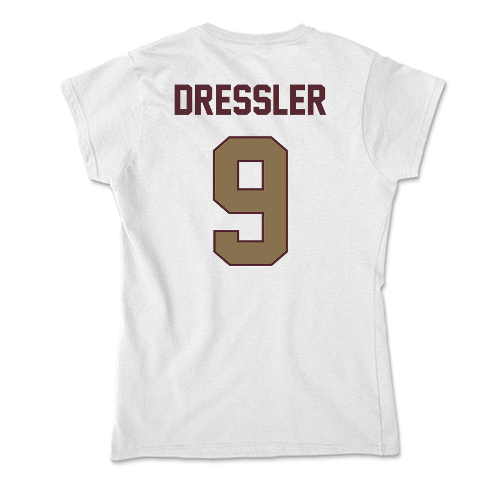 Texas State - NCAA Softball : Jayleigh Dressler - Soft Style Women’s T-Shirt-1