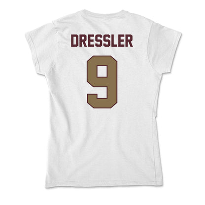 Texas State - NCAA Softball : Jayleigh Dressler - Soft Style Women’s T-Shirt-1