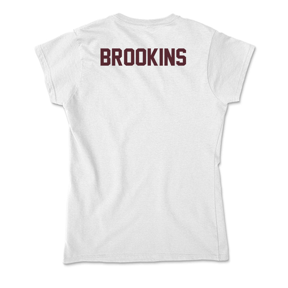 Texas State - NCAA Women's Track & Field : Sai Brookins - Soft Style Women’s T-Shirt-1