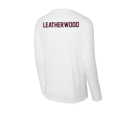 Texas State - NCAA Men's Track & Field : Chase Leatherwood - Activewear Long Sleeve T-Shirt-1