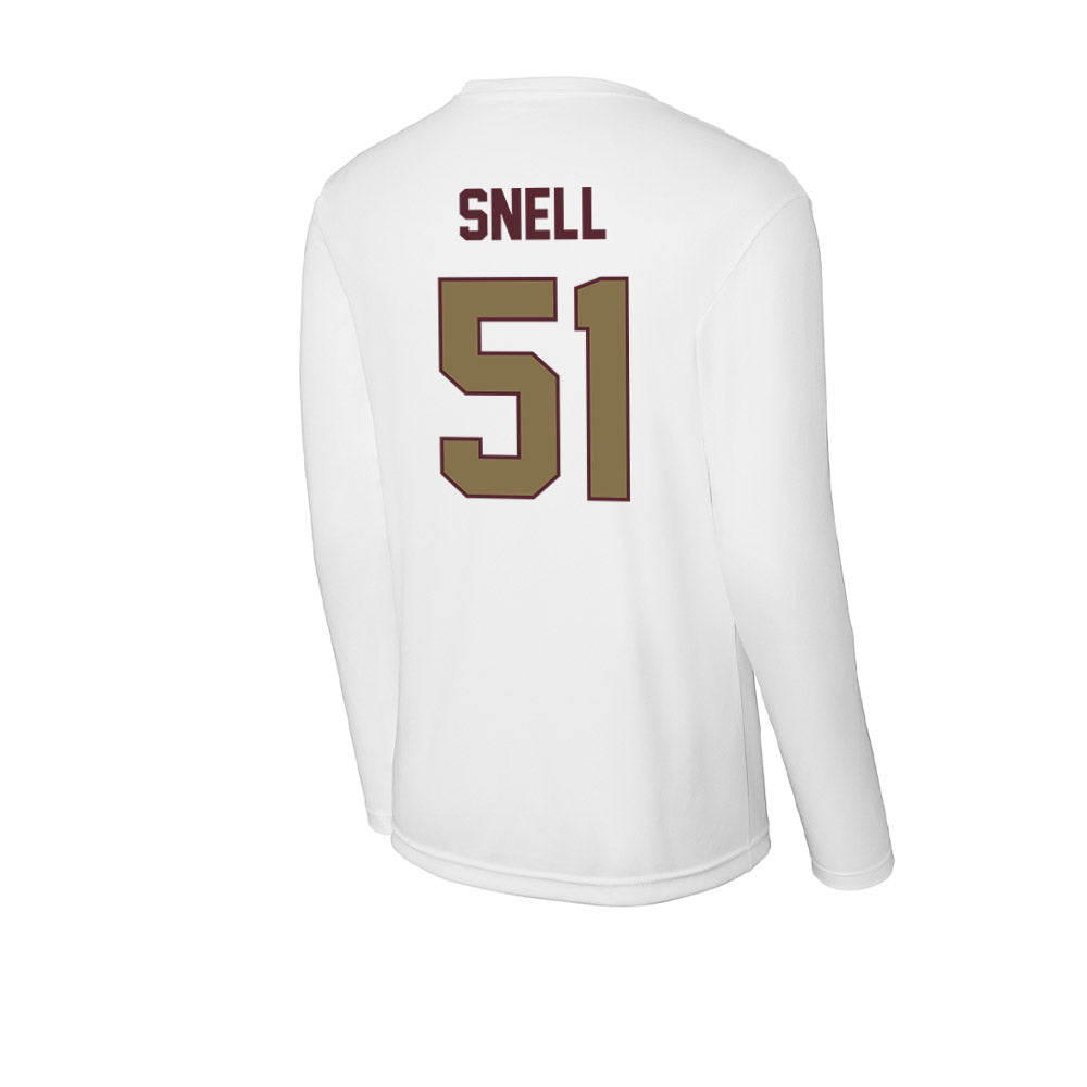 Texas State - NCAA Football : Darian Snell - Activewear Long Sleeve T-Shirt-1