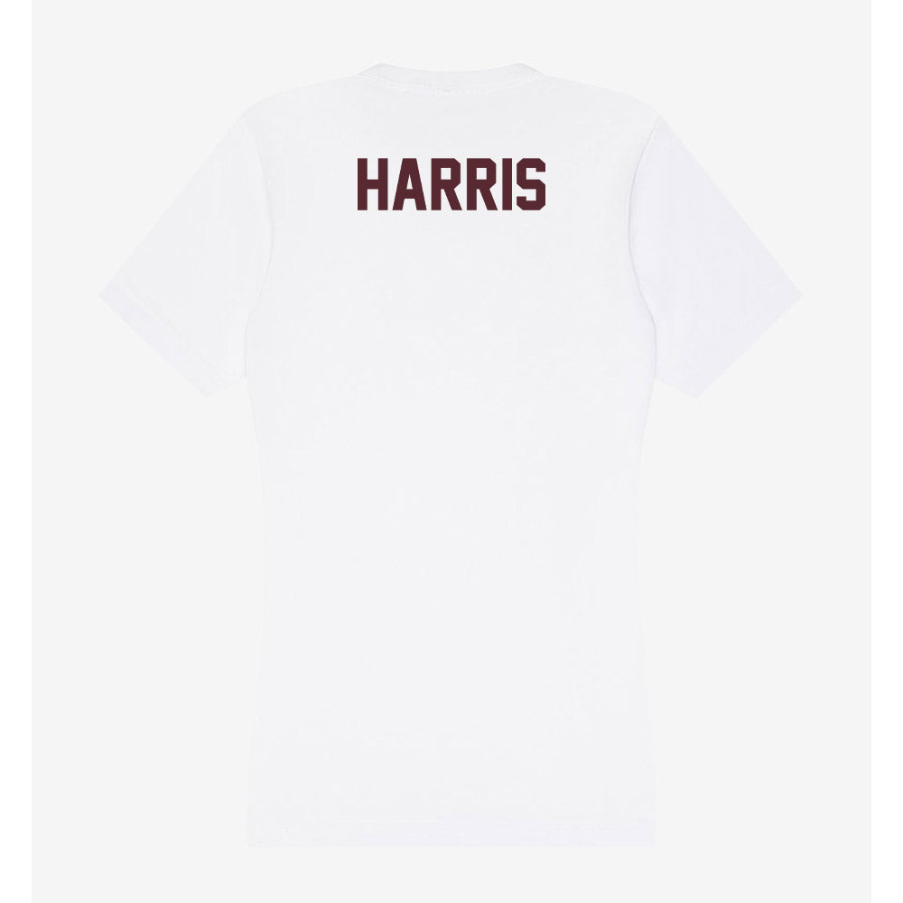 Texas State - NCAA Cheerleading : Ciara Harris - Women's V-Neck T-Shirt-1