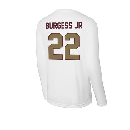 Texas State - NCAA Football : Torrance Burgess Jr - Activewear Long Sleeve T-Shirt-1