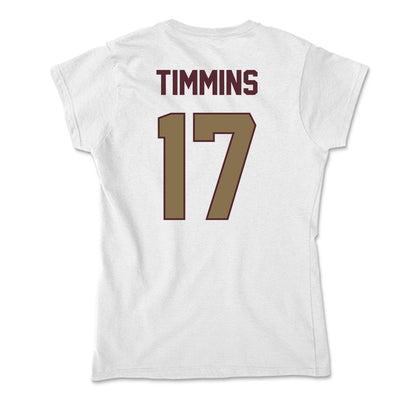 Texas State - NCAA Baseball : Braylen Timmins - Soft Style Women’s T-Shirt-1