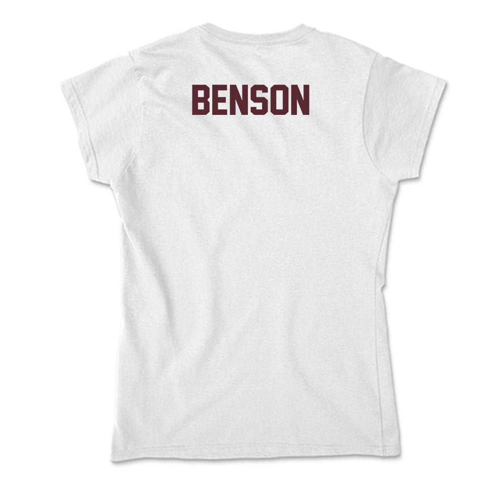 Texas State - NCAA Women's Cross Country : Camryn Benson - Soft Style Women’s T-Shirt-1