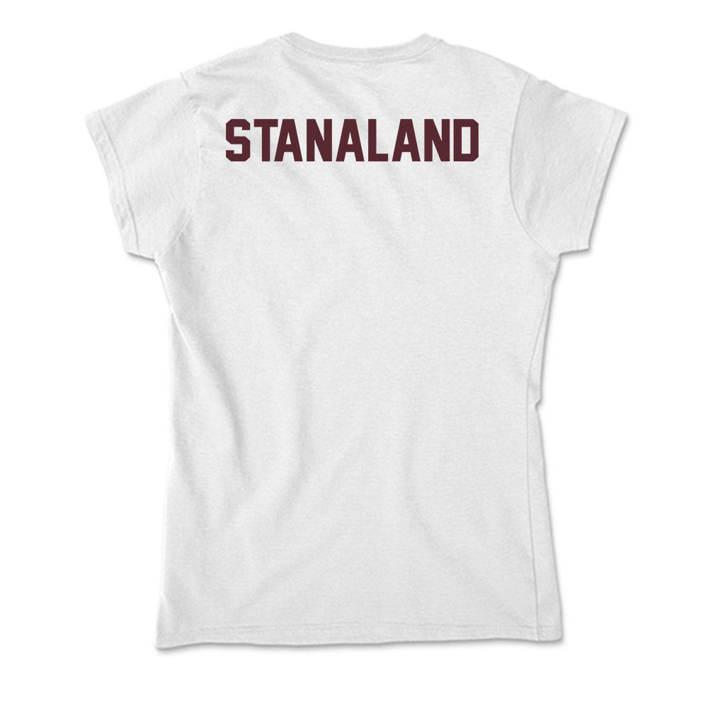 Texas State - NCAA Men's Track & Field : Sean Stanaland - Soft Style Women’s T-Shirt-1