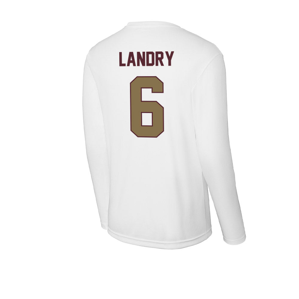 Texas State - NCAA Football : Jo’Laison Landry - Activewear Long Sleeve T-Shirt-1
