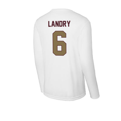 Texas State - NCAA Football : Jo’Laison Landry - Activewear Long Sleeve T-Shirt-1