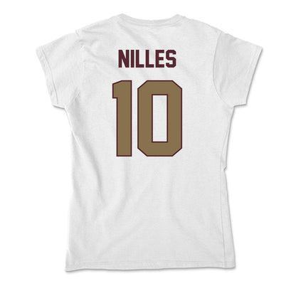 Texas State - NCAA Football : Cole Nilles - Soft Style Women’s T-Shirt-1