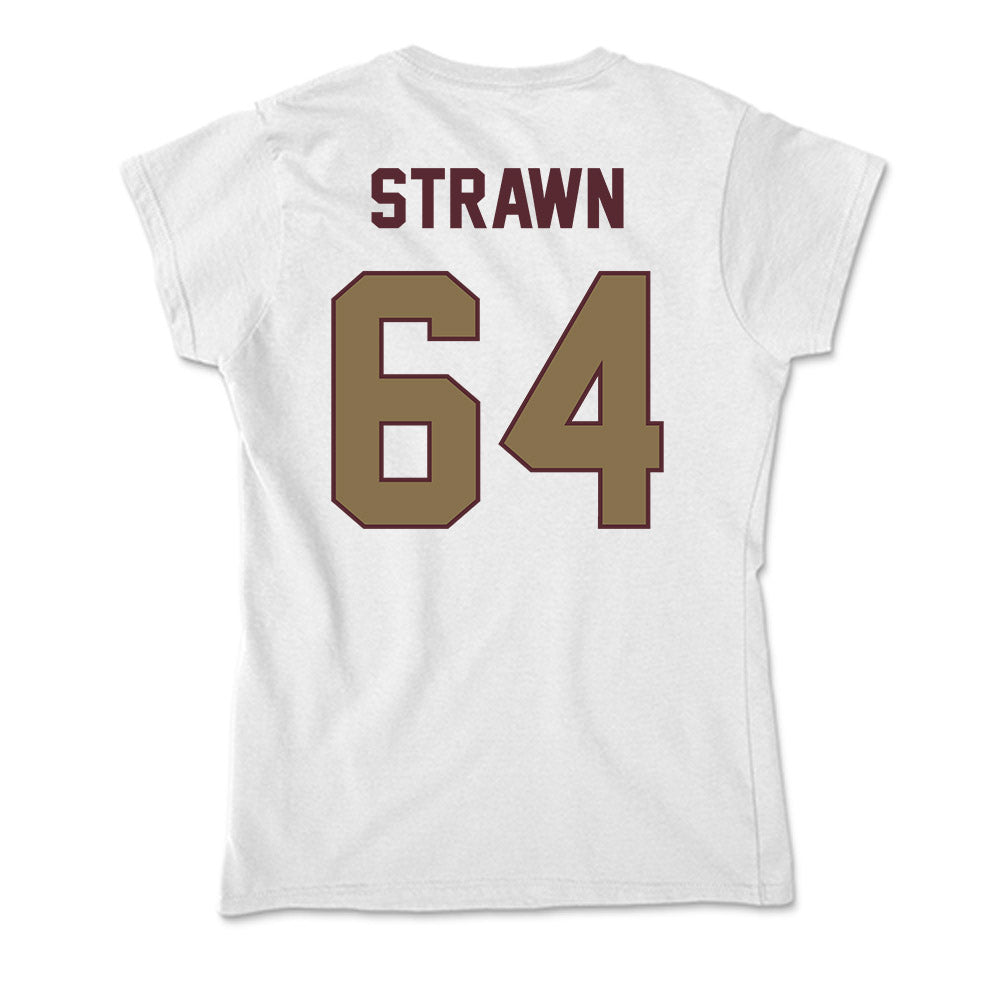 Texas State - NCAA Football : Dorion Strawn - Soft Style Women’s T-Shirt-1