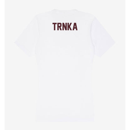 Texas State - NCAA Cheerleading : Helena Trnka - Women's V-Neck T-Shirt-1