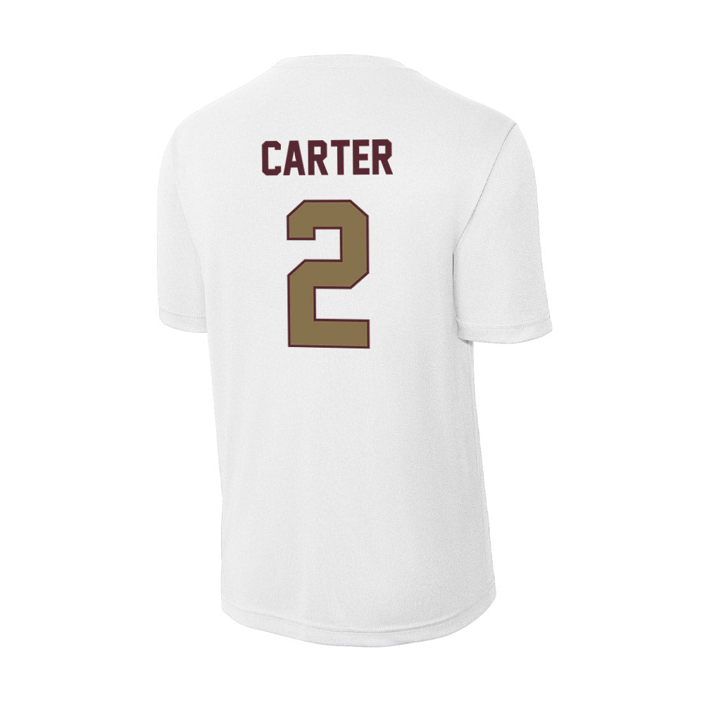 Texas State - NCAA Women's Basketball : Aliyah Carter - Activewear T-Shirt-1