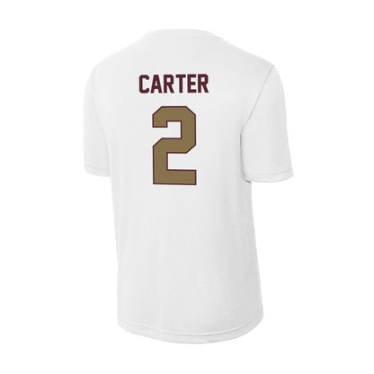 Texas State - NCAA Women's Basketball : Aliyah Carter - Activewear T-Shirt-1