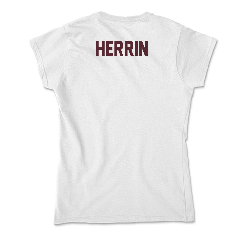 Texas State - NCAA Cheerleading : Madison Herrin - Soft Style Women’s T-Shirt-1