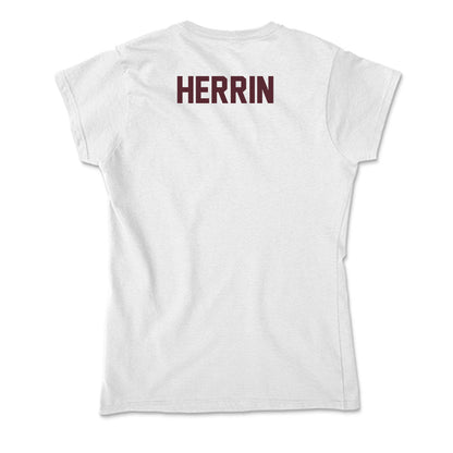 Texas State - NCAA Cheerleading : Madison Herrin - Soft Style Women’s T-Shirt-1