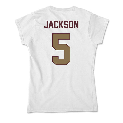 Texas State - NCAA Football : Dj Jackson - Soft Style Women’s T-Shirt-1
