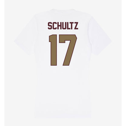 Texas State - NCAA Baseball : Logan Schultz - Women's V-Neck T-Shirt-1