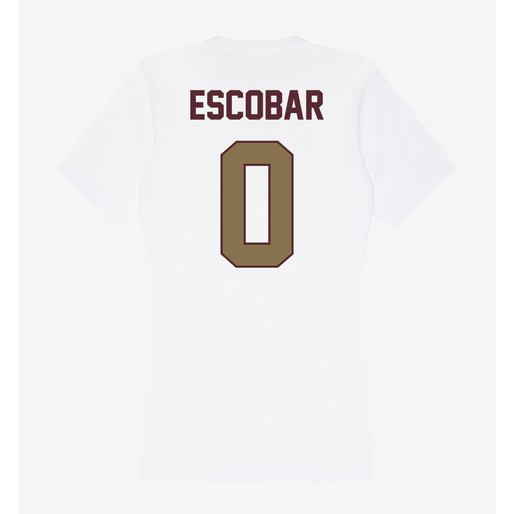Texas State - NCAA Women's Soccer : Brooklyn Escobar - Women's V-Neck T-Shirt-1