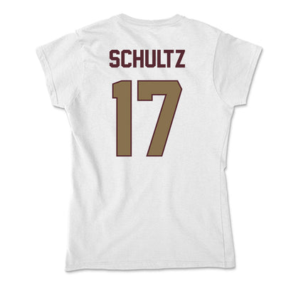 Texas State - NCAA Baseball : Logan Schultz - Soft Style Women’s T-Shirt-1