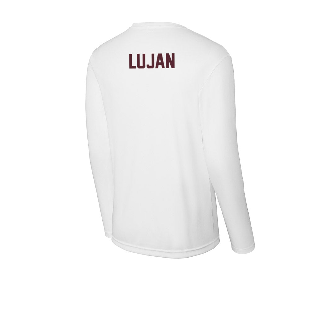 Texas State - NCAA Cheerleading : Gabriel Lujan - Activewear Long Sleeve T-Shirt-1