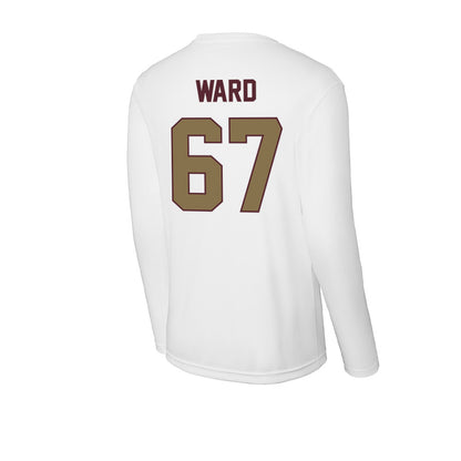 Texas State - NCAA Football : Preston Ward - Activewear Long Sleeve T-Shirt-1