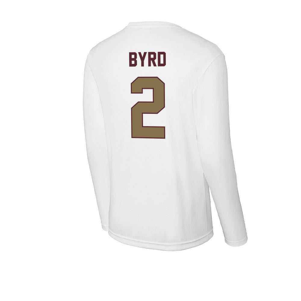 Texas State - NCAA Baseball : Cayden Byrd - Activewear Long Sleeve T-Shirt-1