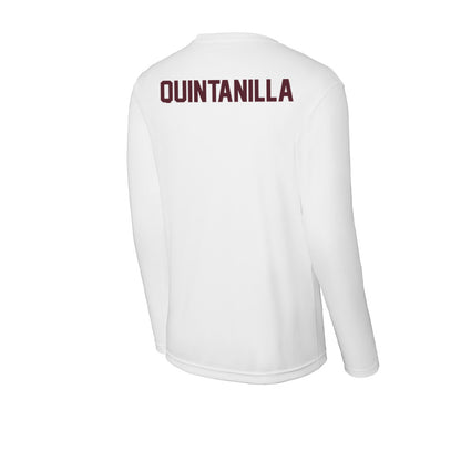 Texas State - NCAA Women's Golf : Grace Quintanilla - Activewear Long Sleeve T-Shirt-1