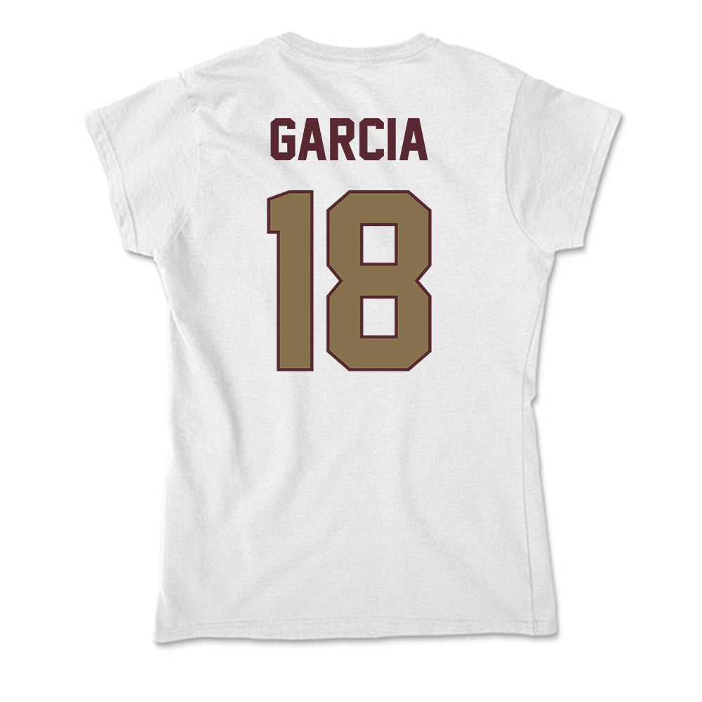 Texas State - NCAA Women's Soccer : Halle Garcia - Soft Style Women’s T-Shirt-1