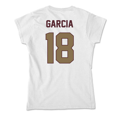 Texas State - NCAA Women's Soccer : Halle Garcia - Soft Style Women’s T-Shirt-1