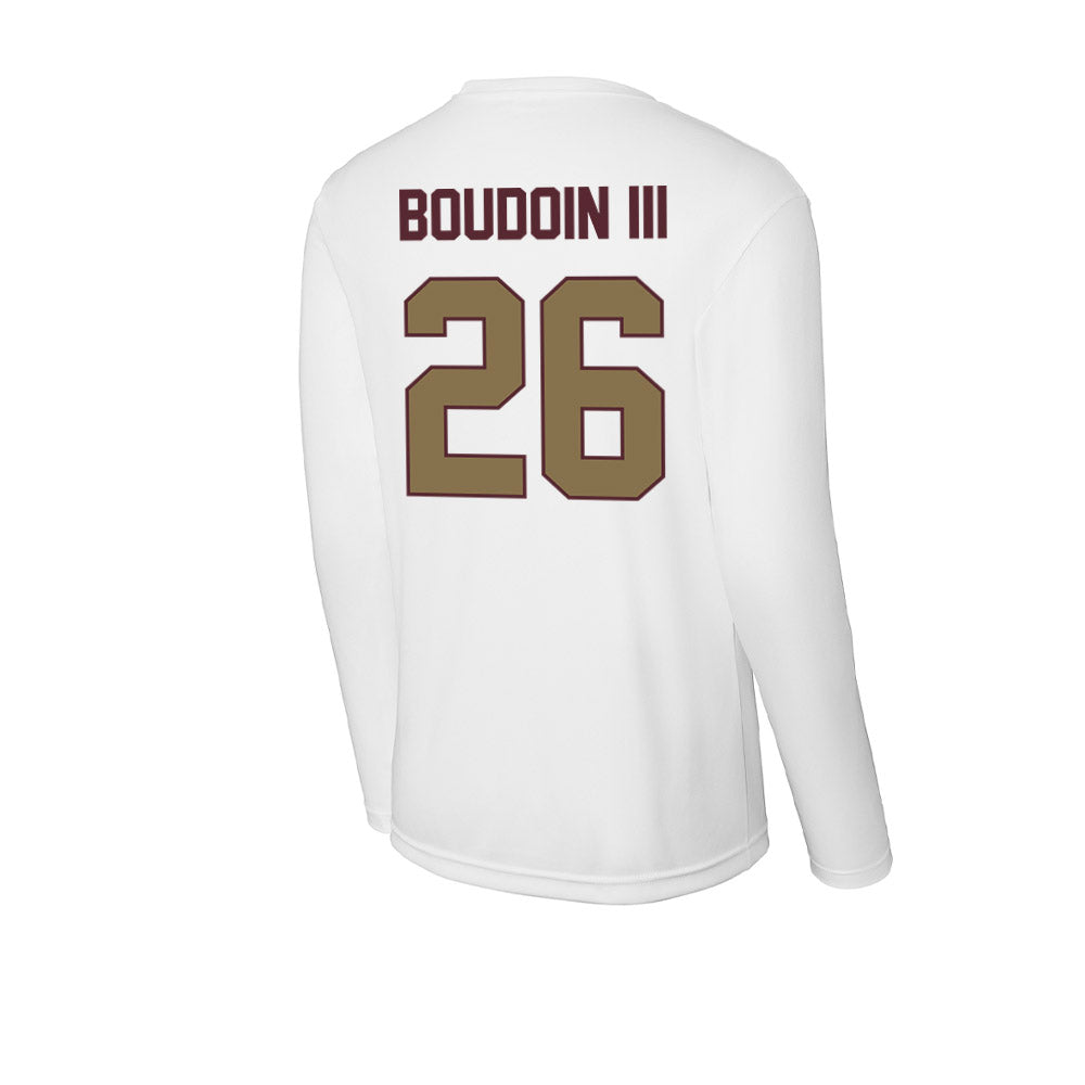 Texas State - NCAA Football : Michael Boudoin III - Activewear Long Sleeve T-Shirt