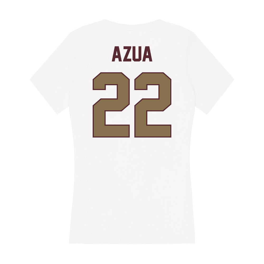Texas State - NCAA Softball : Madison Azua - Women's V-Neck T-Shirt-1