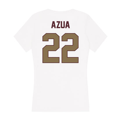 Texas State - NCAA Softball : Madison Azua - Women's V-Neck T-Shirt-1