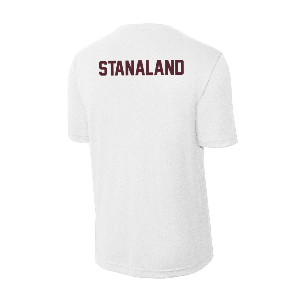 Texas State - NCAA Men's Track & Field : Sean Stanaland - Activewear T-Shirt-1
