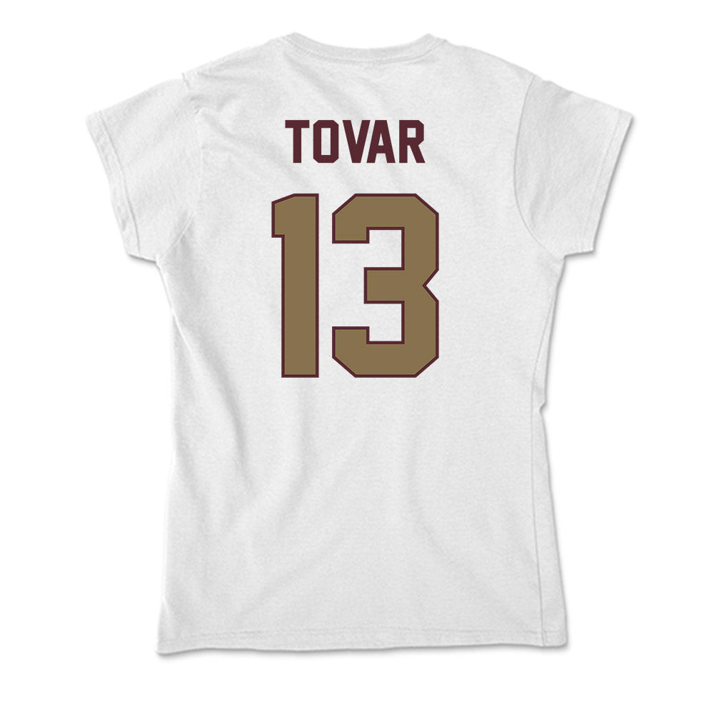 Texas State - NCAA Baseball : Jesus Tovar - Soft Style Women’s T-Shirt-1