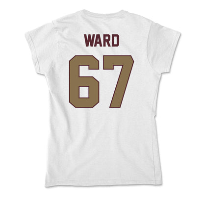 Texas State - NCAA Football : Preston Ward - Soft Style Women’s T-Shirt-1