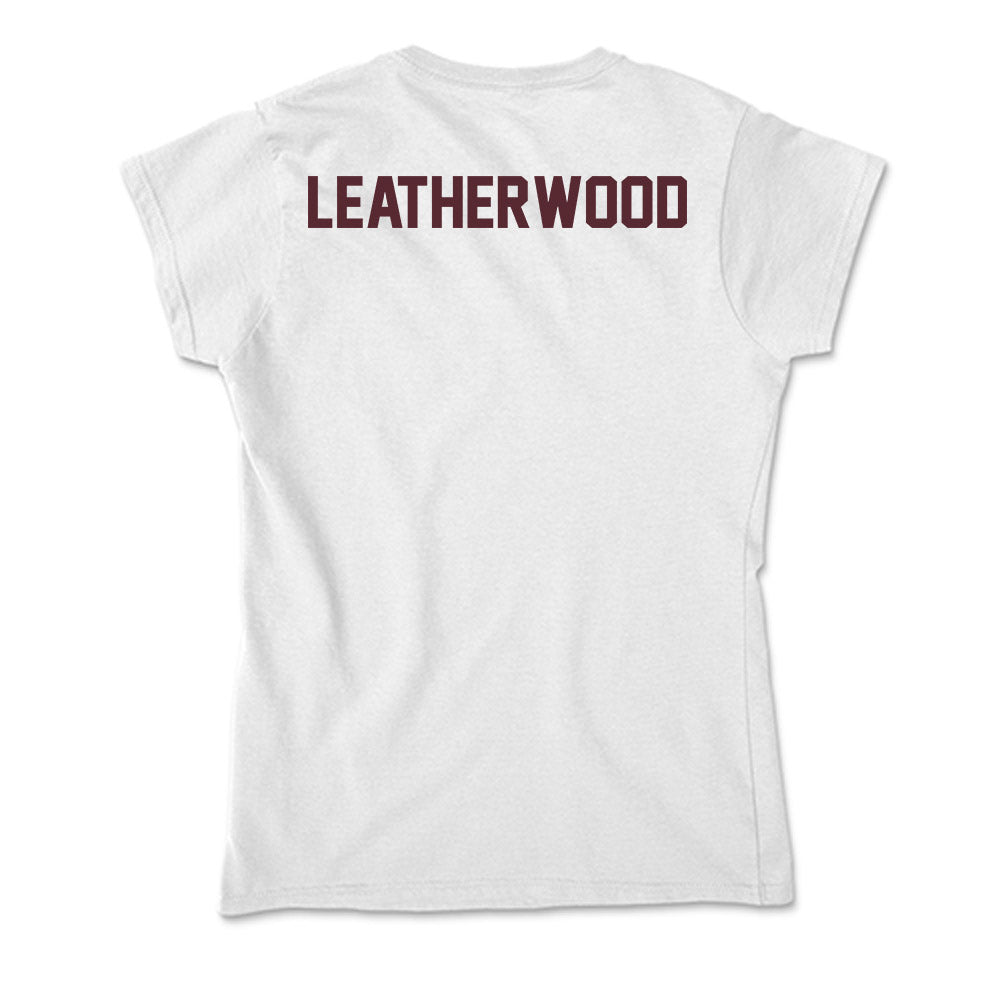 Texas State - NCAA Men's Track & Field : Chase Leatherwood - Soft Style Women’s T-Shirt-1