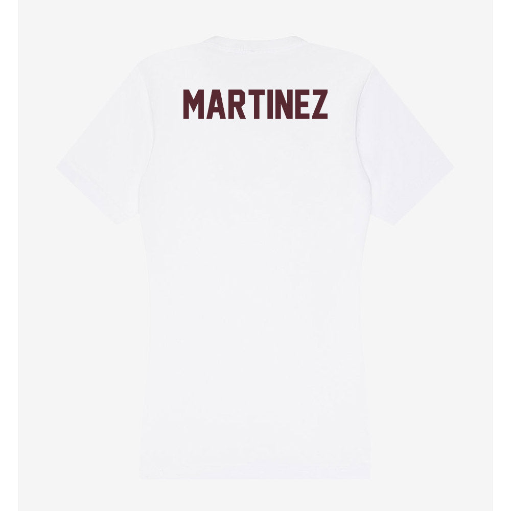 Texas State - NCAA Cheerleading : Sofia Martinez - Women's V-Neck T-Shirt-1