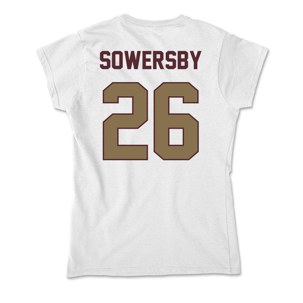 Texas State - NCAA Football : Bradley Sowersby - Soft Style Women’s T-Shirt-1