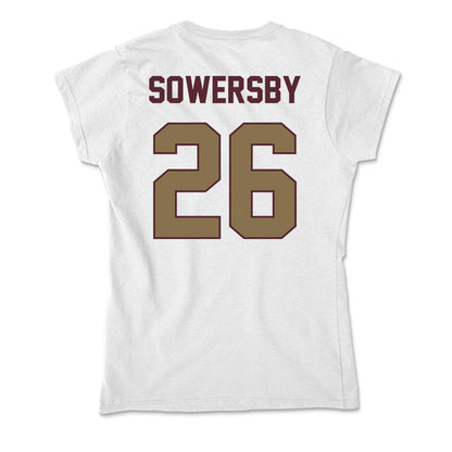 Texas State - NCAA Football : Bradley Sowersby - Soft Style Women’s T-Shirt-1